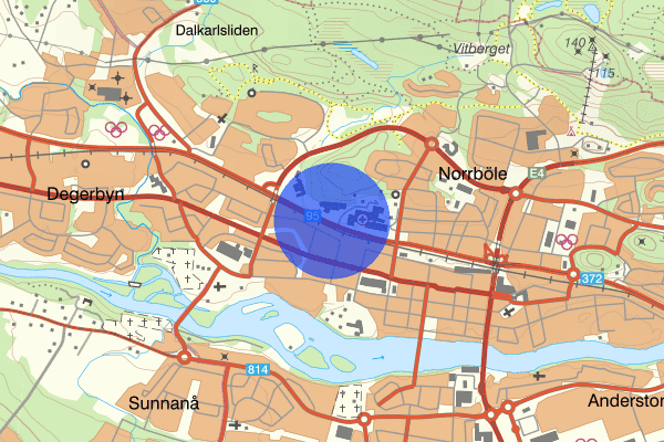 Järnvägsleden 22 februari 16.34, Trafikolycka, Skellefteå