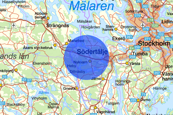  22 februari 20.46, Olaga hot, Nykvarn