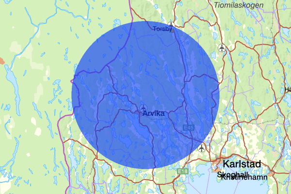  23 februari 13.18, Trafikolycka, Arvika