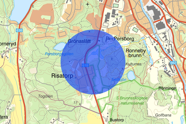 Risatorpsvägen 23 februari 15.58, Trafikolycka, Ronneby