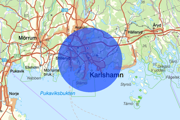 Karlshamn 24 februari 00.20, Misshandel, Karlshamn