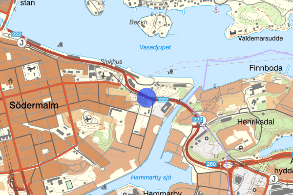 Folkungagatan 24 februari 14.38, Trafikolycka, personskada, Stockholm