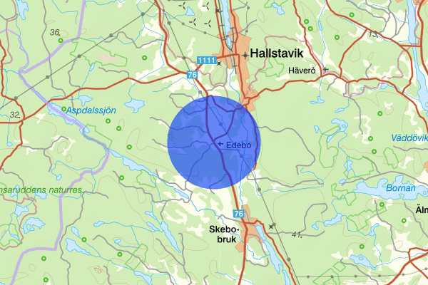 Edebo 24 februari 21.32, Trafikolycka, singel, Norrtälje