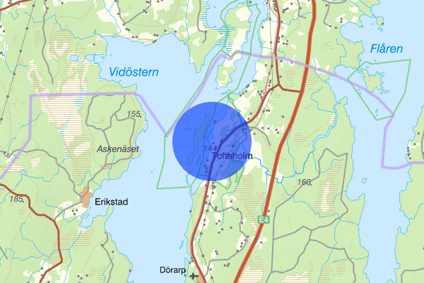 Toftaholm 25 februari 00.54, Trafikolycka, Ljungby