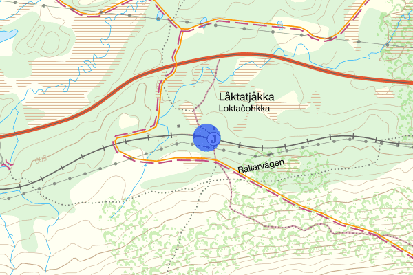 Låktatjåkka 25 februari 10.41, Fjällräddning, Kiruna