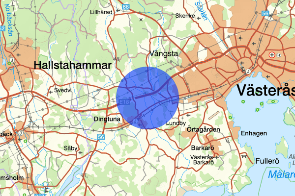 Råby 25 februari 19.00, Försvunnen person, Västerås