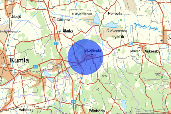 Sköllersta 26 februari 12.56, Arbetsplatsolycka, Hallsberg