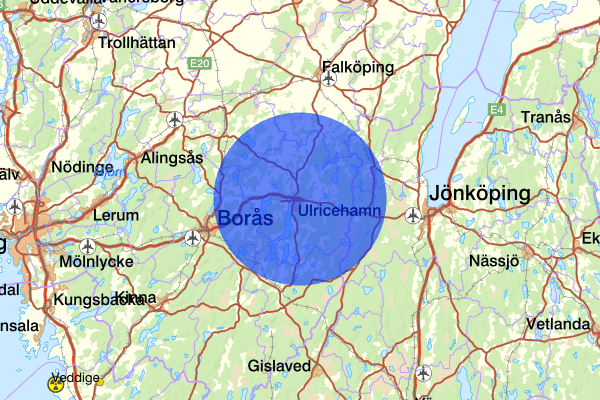  26 februari 14.16, Trafikolycka, personskada, Ulricehamn