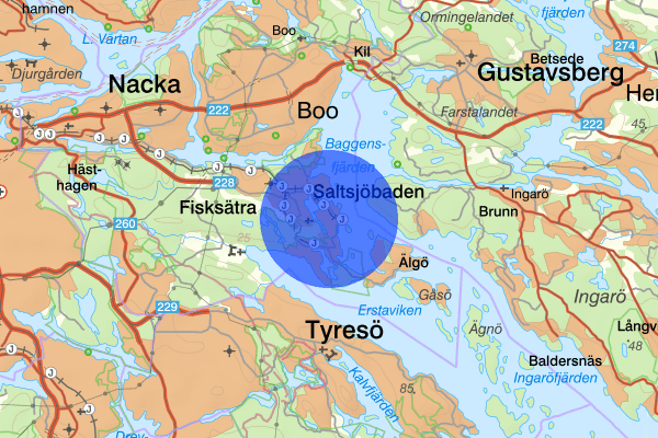 Saltsjöbaden 26 februari 14.57, Åldringsbrott, Nacka