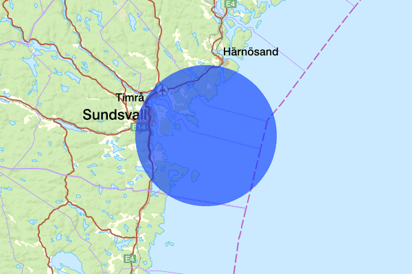 Alnö distrikt 26 februari 16.36, Trafikkontroll, Sundsvall