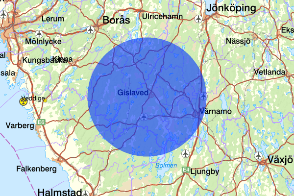  27 februari 20.16, Brand, Gislaved