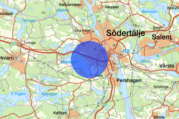 Hovsjö 28 februari 10.54, Vapenlagen, Södertälje