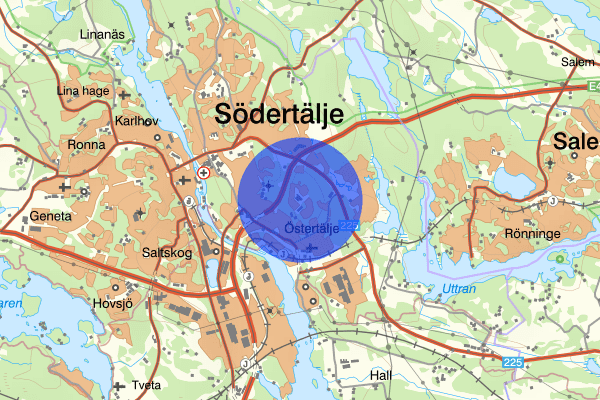 Fornhöjden 01 mars 03.29, Brand, Södertälje