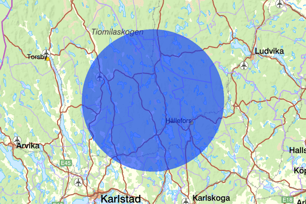  01 mars 06.36, Trafikolycka, Filipstad