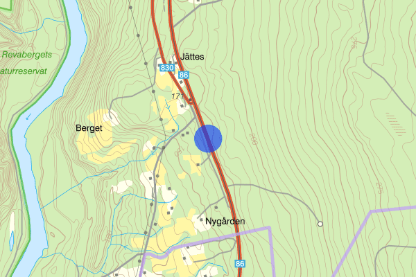 Länsgränsen Jämtland-Västernorrland 02 mars 07.43, Sammanfattning natt, Jämtlands län