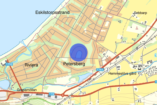 Norra Ringvägen 03 mars 02.03, Brand, Båstad