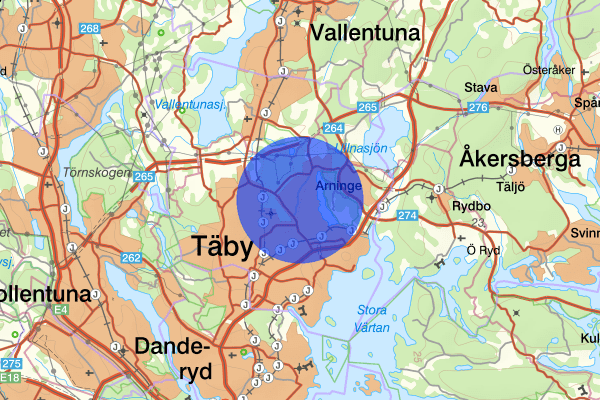 Gribbylund 04 mars 04.55, Vapenlagen, Täby