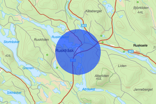 Ruskträsk 04 mars 08.34, Trafikkontroll, Lycksele