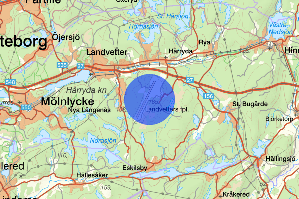 Göteborg Landvetter Airport 04 mars 15.38, Farligt föremål, misstänkt, Härryda