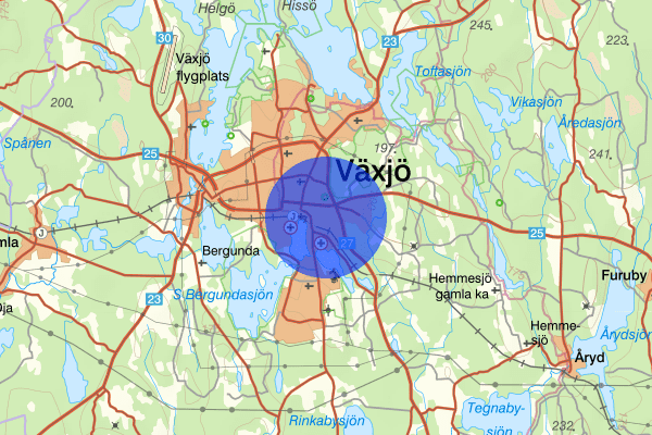 Öster 04 mars 19.44, Misshandel, Växjö