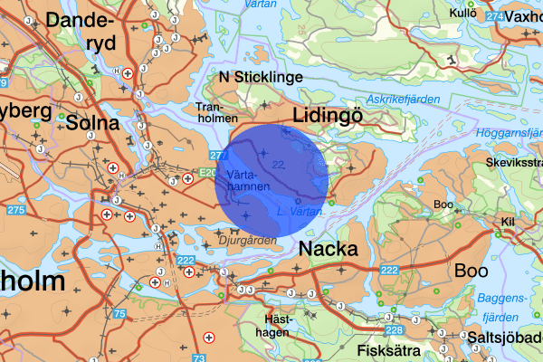 Larsberg 05 mars 03.48, Detonation, Stockholm