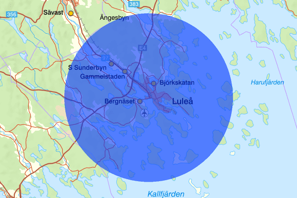 Luleå 05 mars 07.54, Sammanfattning natt, Norrbottens län