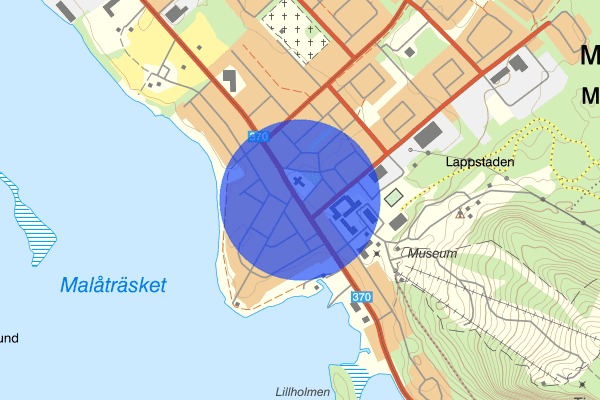 Storgatan 05 mars 21.22, Trafikkontroll, Malå