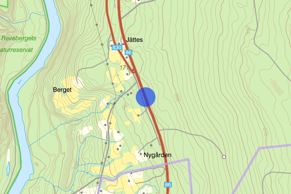 Länsgränsen Jämtland-Västernorrland 06 mars 07.10, Sammanfattning natt, Jämtlands län