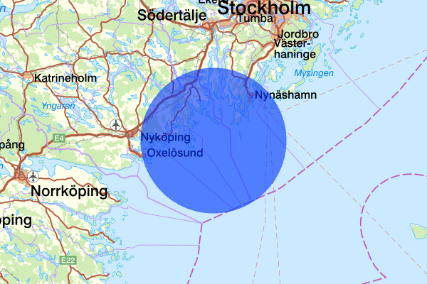  07 mars 08.00, Sammanfattning natt, Södermanlands län