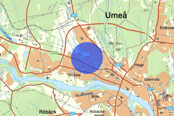 Rödäng 07 mars 14.06, Rattfylleri, Umeå