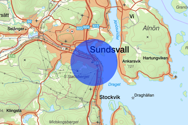 Kubikenborg 07 mars 17.15, Rattfylleri, Sundsvall