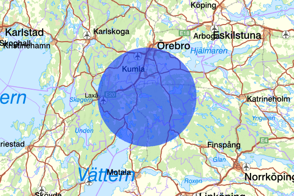  08 mars 07.11, Sammanfattning natt, Örebro län