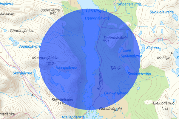 Tärnasjön 08 mars 12.29, Fjällräddning, Sorsele