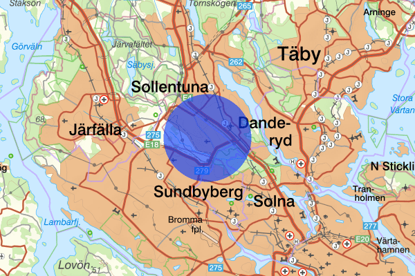 Kista 08 mars 20.11, Rån väpnat, Stockholm