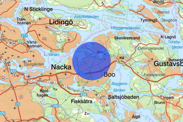 Orminge 09 mars 13.57, Brand, Nacka