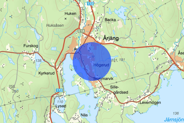 Högerud 10 mars 09.40, Brand, Årjäng