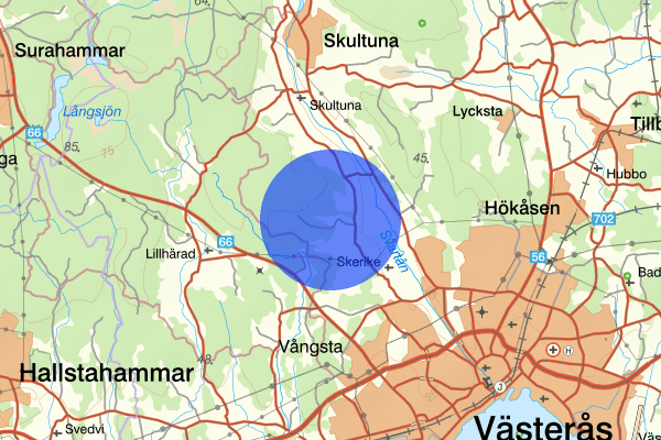 Bäckby 10 mars 13.53, Övrigt, Västerås