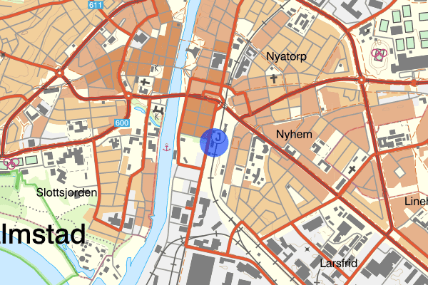 Halmstad C 11 mars 06.00, Sammanfattning kväll och natt, Hallands län