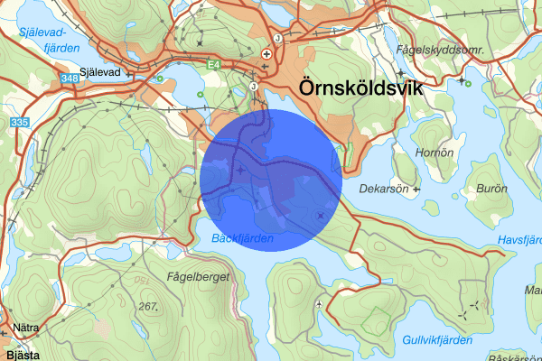 Domsjö 11 mars 17.27, Rattfylleri, Örnsköldsvik