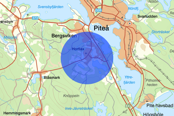 Hortlax 12 mars 12.33, Anträffat gods, Piteå