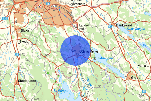 Sturefors 13 mars 10.54, Brand, Linköping