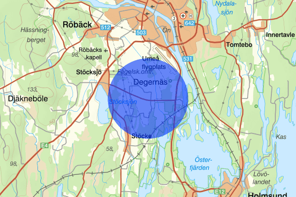 Degernäs 15 mars 13.41, Trafikbrott, Umeå