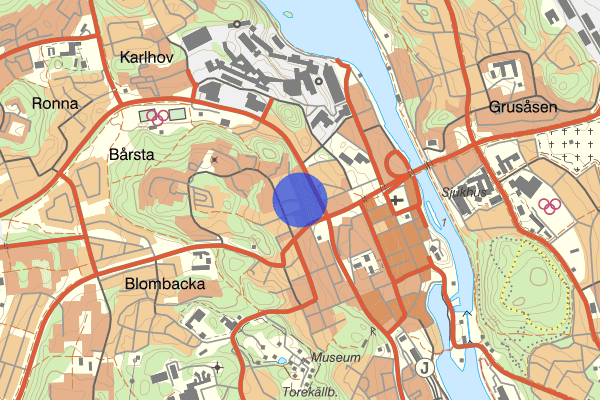 Dalgatan 15 mars 15.03, Trafikolycka, personskada, Södertälje