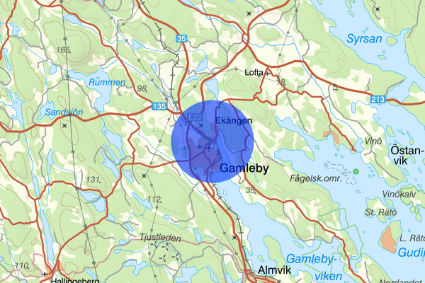 Gamleby 16 mars 04.25, Trafikolycka, smitning från, Västervik