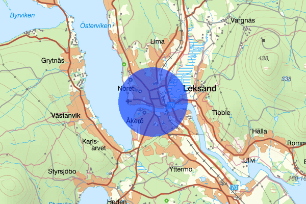 Noret 15 mars 22.31, Misshandel, grov, Leksand