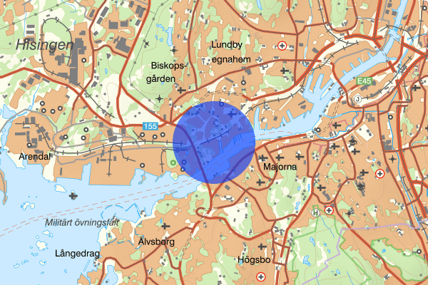 Färjenäs 16 mars 15.40, Ordningslagen, Göteborg