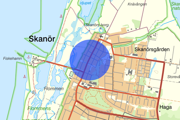 Mellangatan 16 mars 21.57, Rån, Vellinge