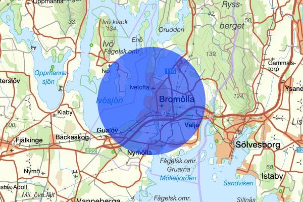 Bromölla 17 mars 02.43, Rattfylleri, Bromölla