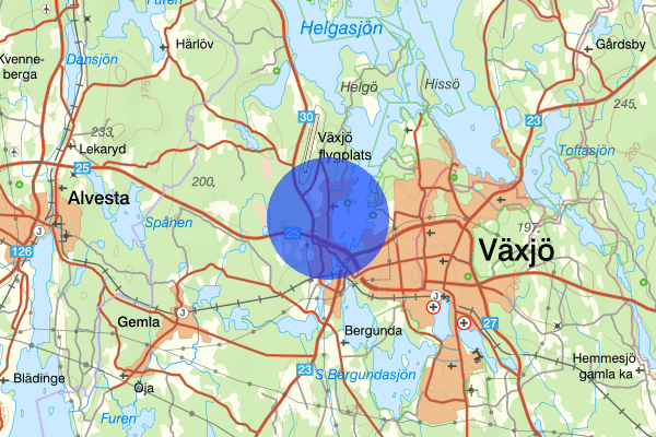 Öjaby 18 mars 01.34, Trafikbrott, Växjö