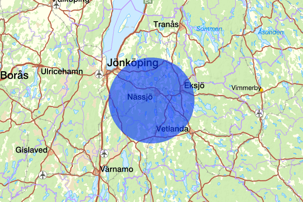  18 mars 10.00, Trafikolycka, Nässjö